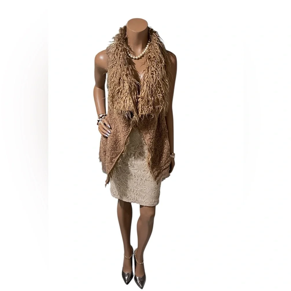 Elegant Brown and Cream Midi two piece☑️ - Picture 10 of 16